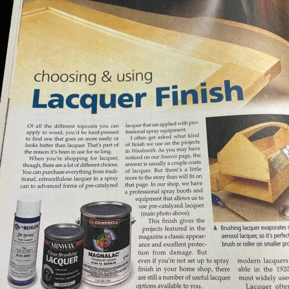 Woodsmith Magazine u Vol 37 Issue 220 Aug Sep 2015 Sanding Solutions - Picture 6 of 8